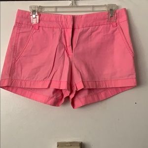 JCREW HOT PINK SHORTS
